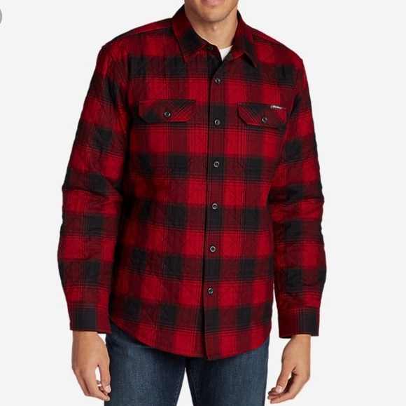 eddie bauer plaid jacket